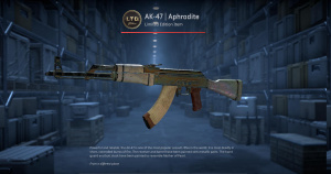 AK-47 | Aphrodite (Battle-Scarred) Screenshot