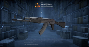AK-47 | Slate (Minimal Wear) Screenshot