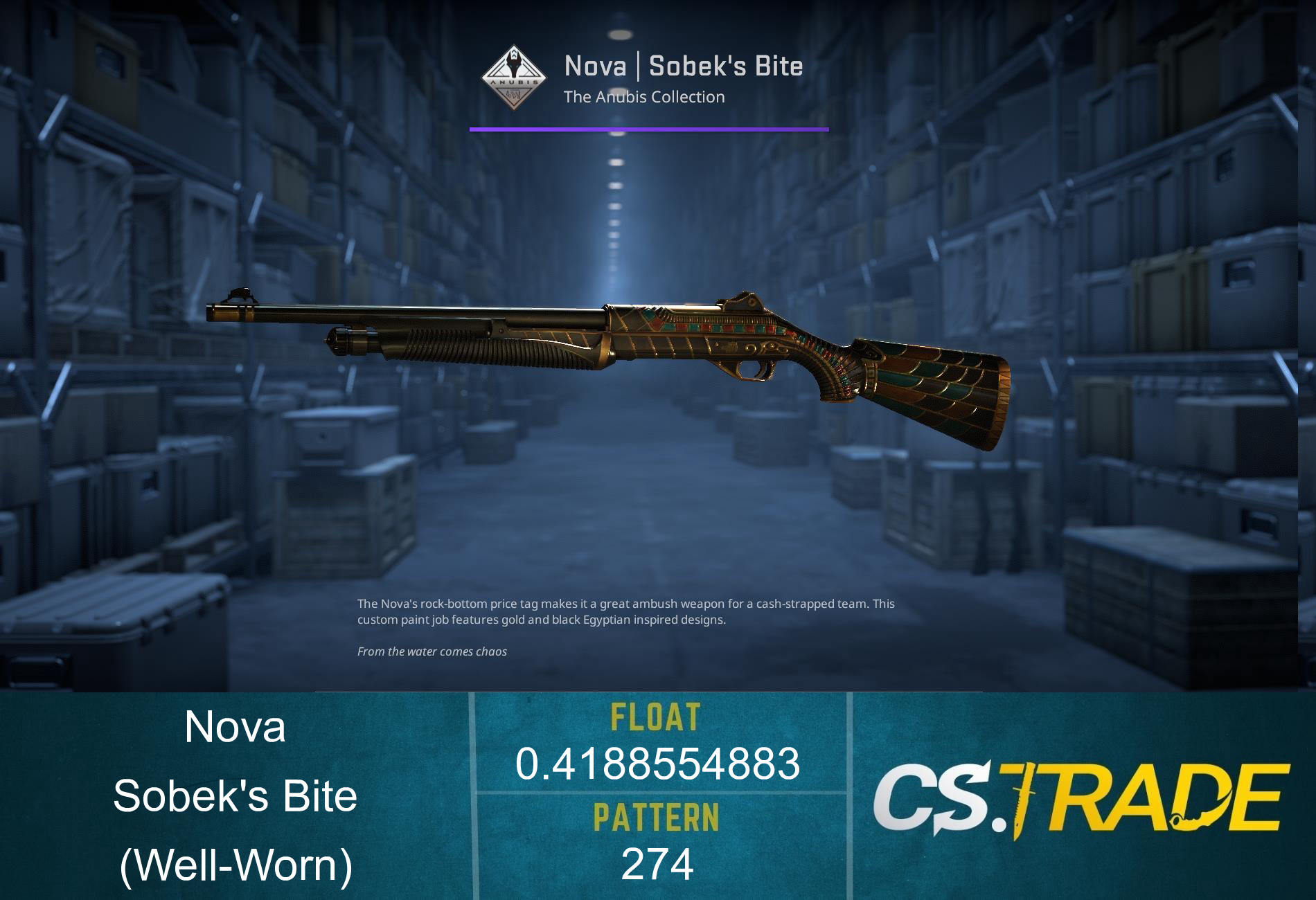 Nova | Sobek's Bite (Well-Worn)