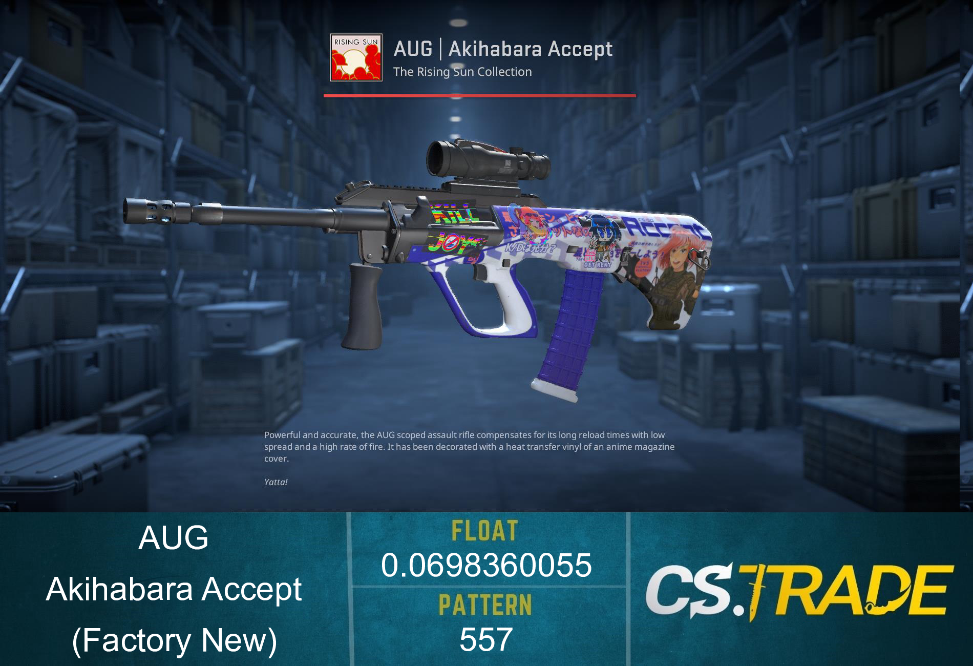 AUG | Akihabara Accept (Factory New) Screenshot