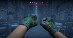 ★ Moto Gloves | Turtle (Battle-Scarred) Screenshot