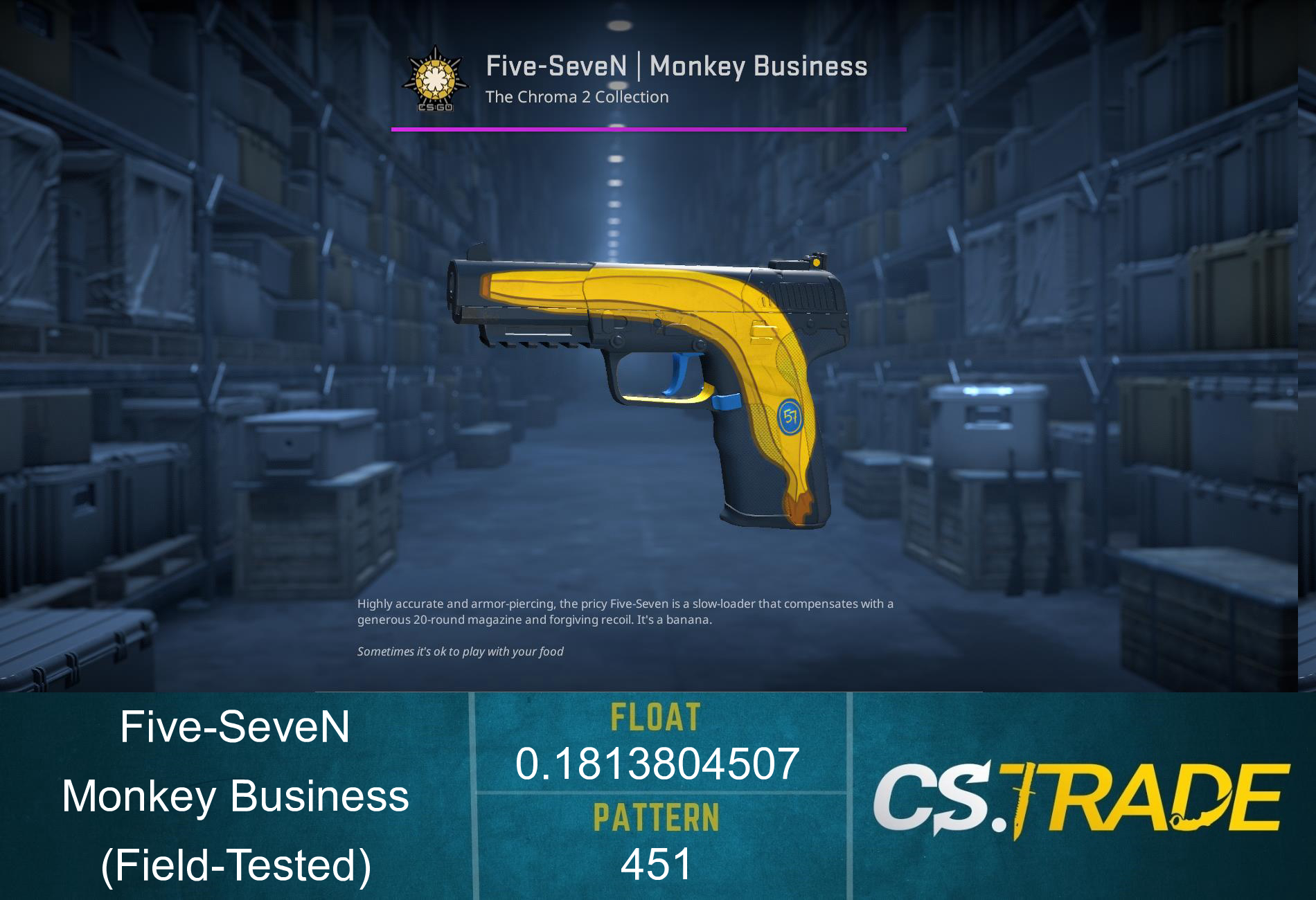 Five-SeveN | Monkey Business (Minimal Wear) Screenshot