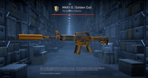 M4A1-S | Golden Coil (Well-Worn) Screenshot