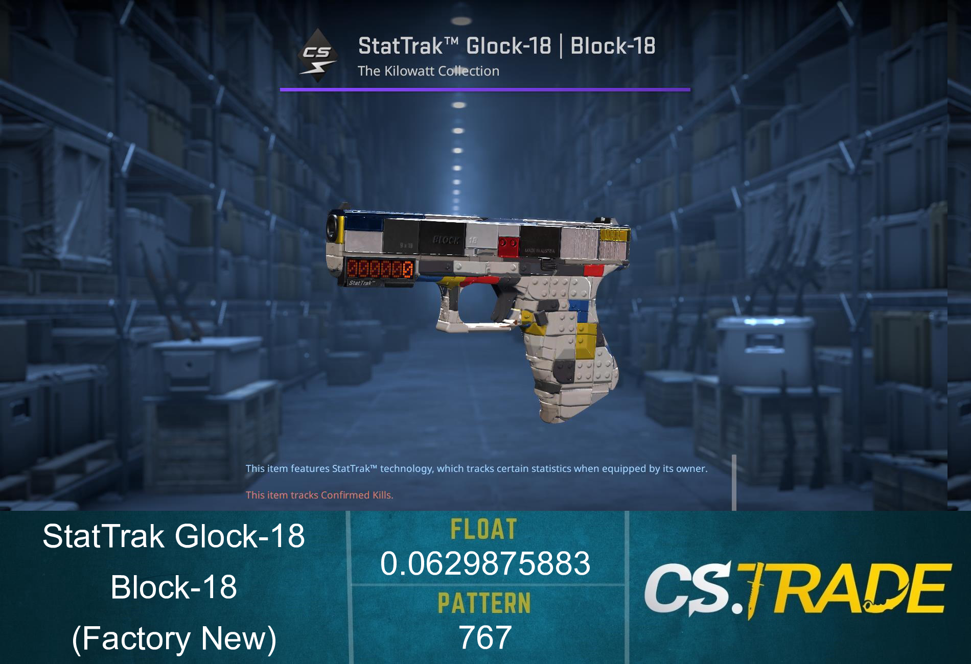 Screenshot for Glock-18 | Block-18