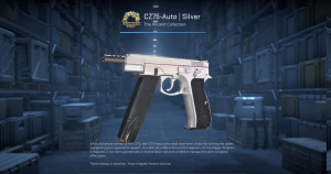 CZ75-Auto | Silver (Factory New) Screenshot