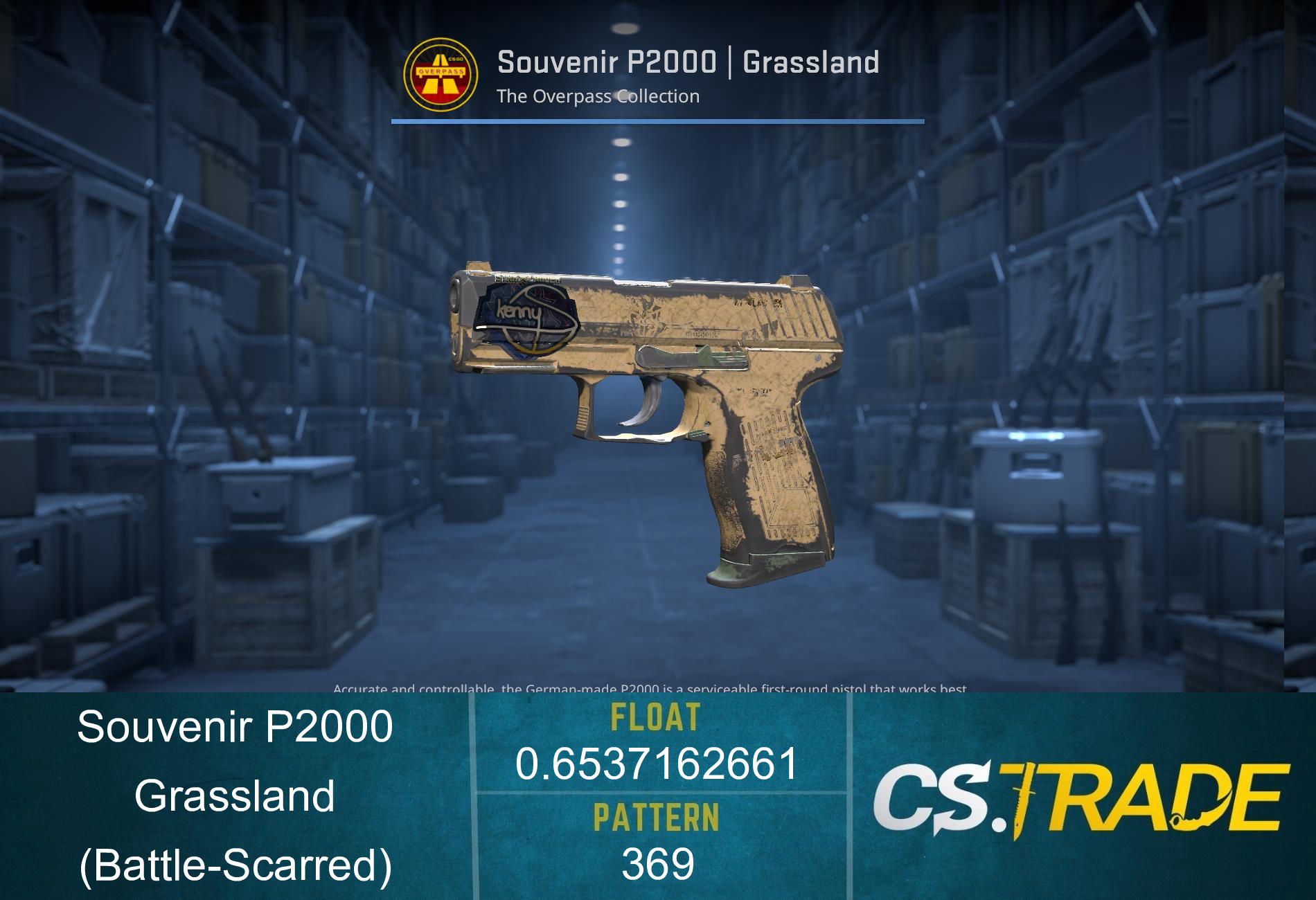 P2000 | Grassland (Factory New) Screenshot