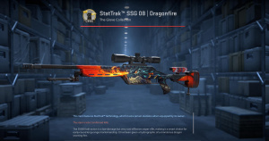 StatTrak™ SSG 08 | Dragonfire (Factory New) Screenshot