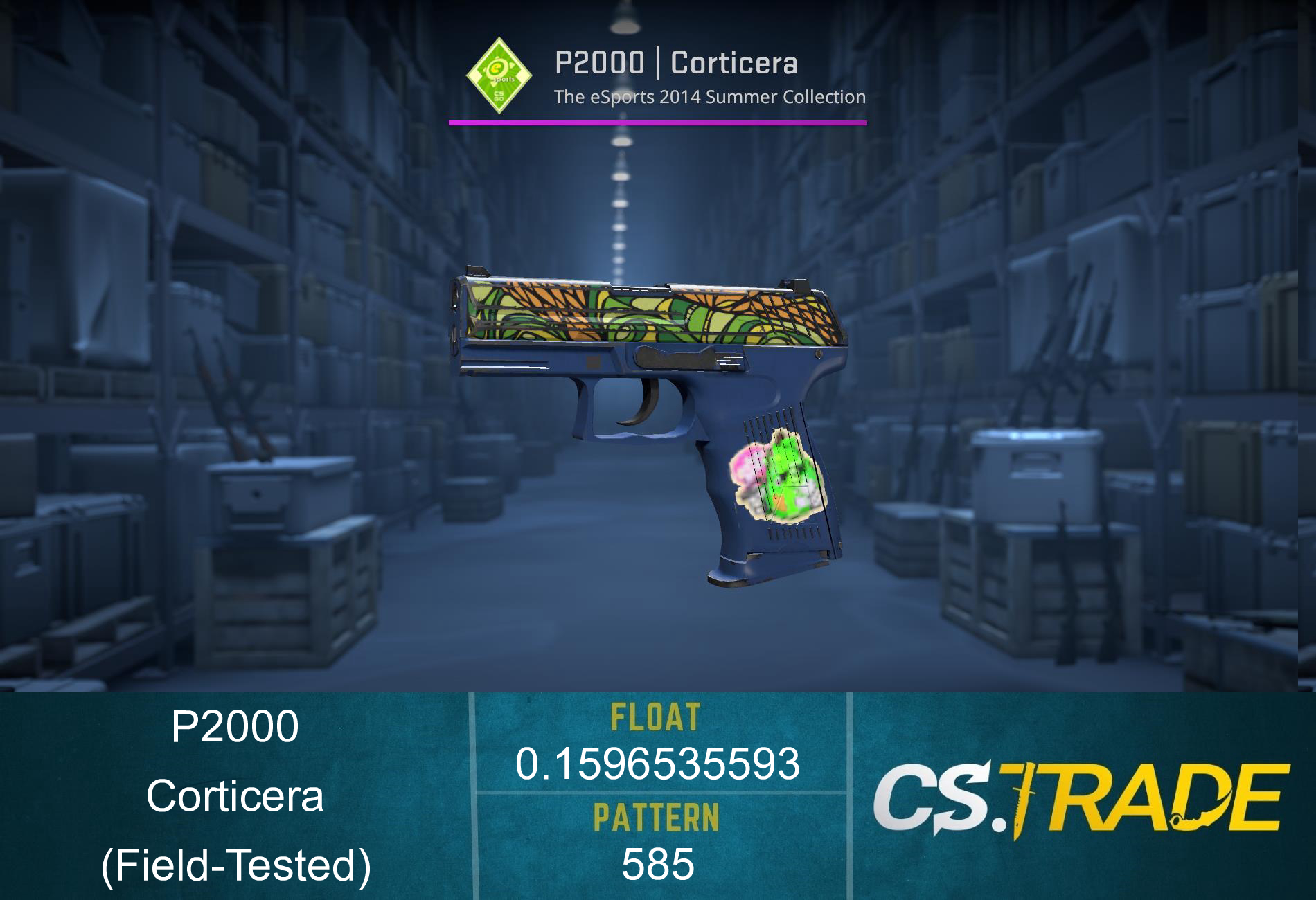 P2000 | Corticera (Field-Tested) Screenshot