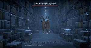 ★ Shadow Daggers | Night (Well-Worn) Screenshot
